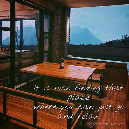 Sunshine hotel bandipur Tanahun Bagian luar foto